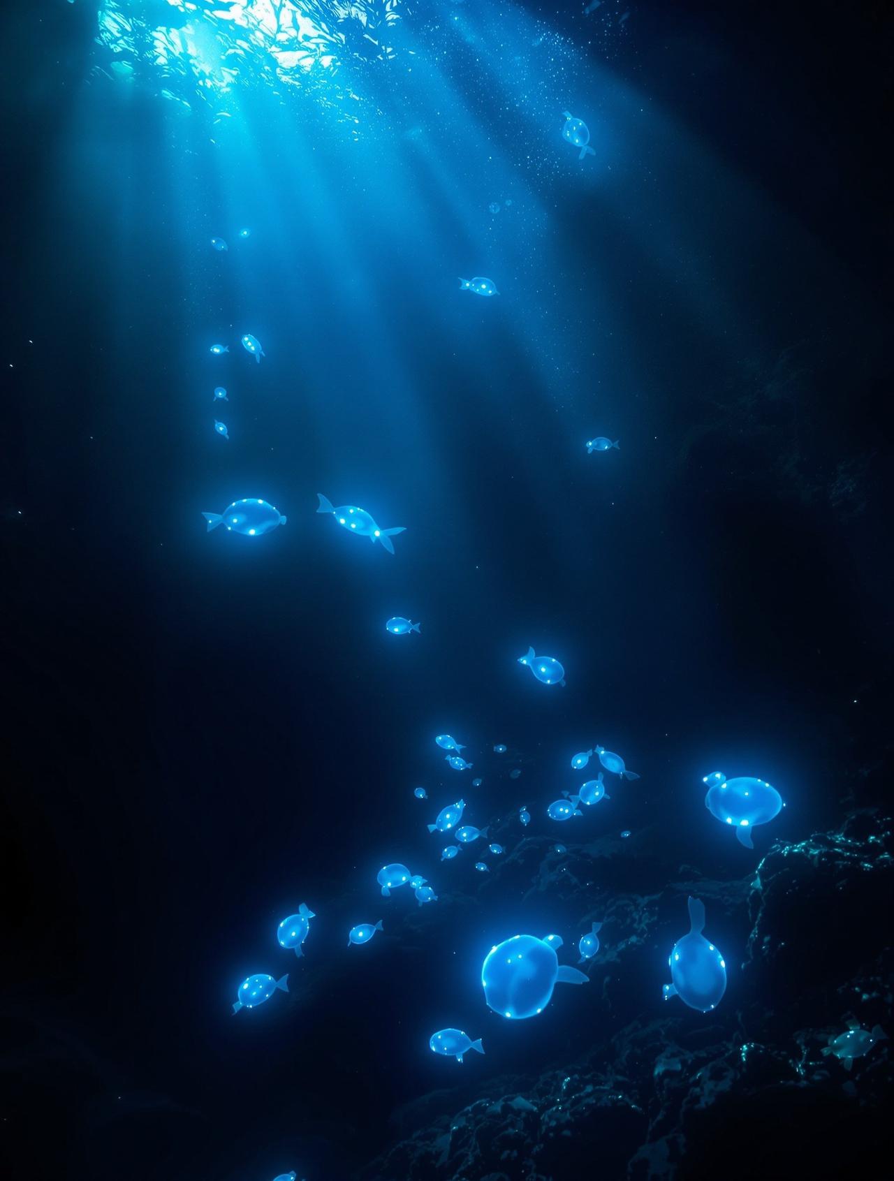 浮生影院出品深海探秘海报